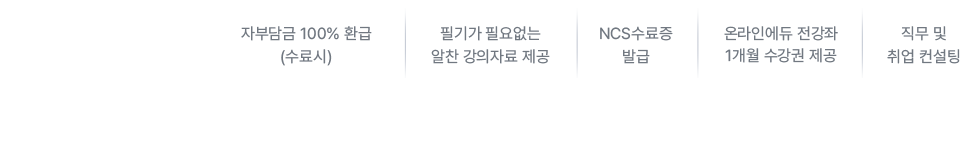 100%강의 디지털비전공자 50만원추가 지원금 1:1튜터링 취업&직무 교육컨설팅